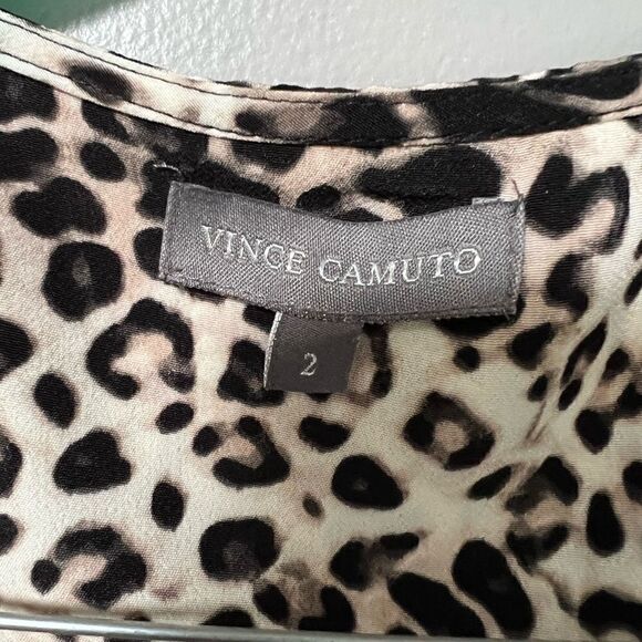 Vince Camuto Leopard Animal Print Dress - Picture 8 of 11